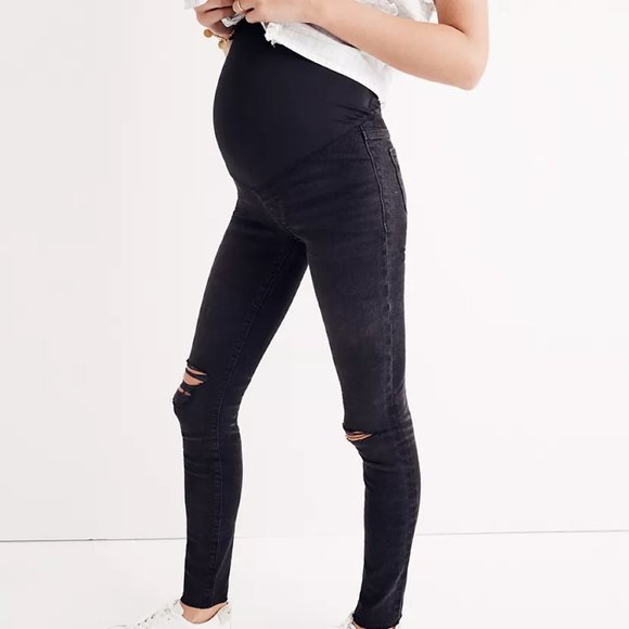 NWT Madewell Maternity Over-the-Belly Jeans - Picture 1 of 6